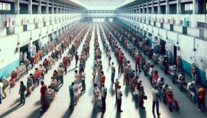 Homem que se masturbava em fila de UBS é preso em Manaus